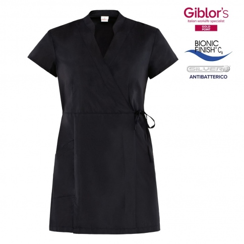 Casacca Donna Paola Microfibra+ Nero