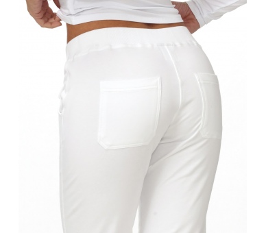 Pantalone Donna Hope Felpa Stretch Bianco
