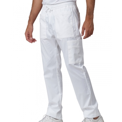 Pantalone Cruz Multitasche Stretch Bianco