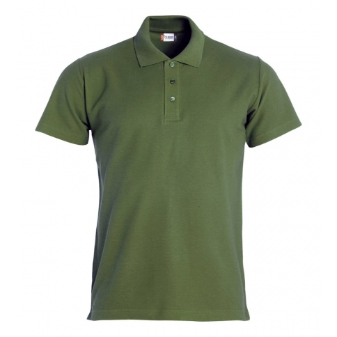 Polo Uomo M/Corta Verde Oliva
