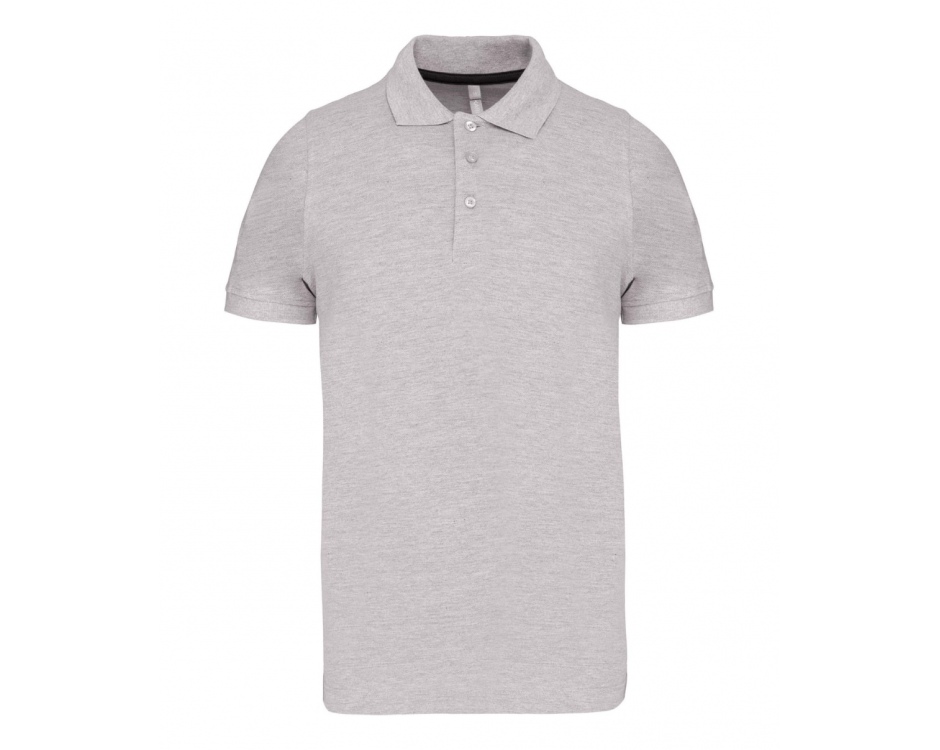 Polo Uomo Top Grigio Scuro