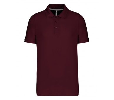 Polo Uomo Top Bordeaux
