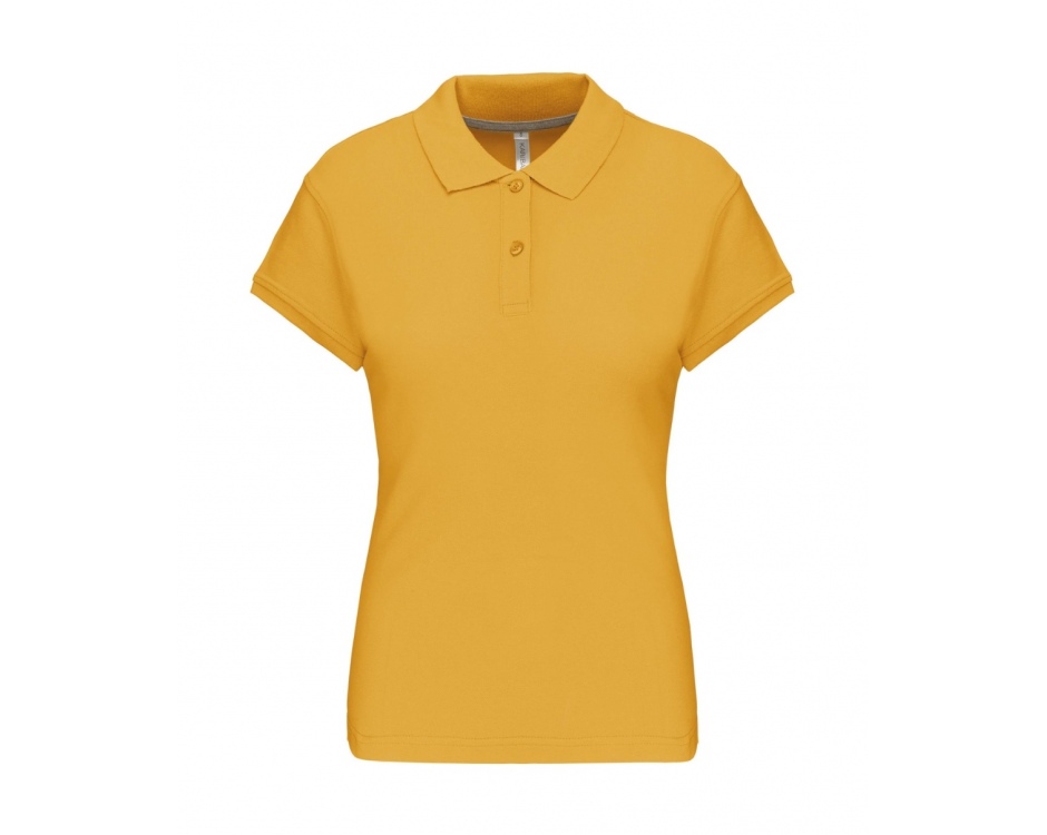 Polo Donna Top Giallo