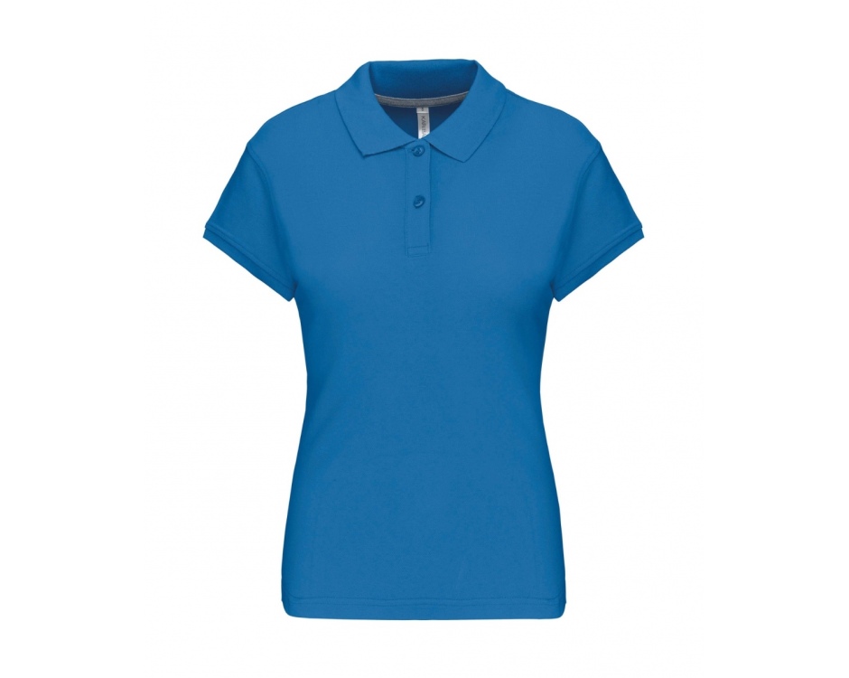 Polo Donna Top Turchese