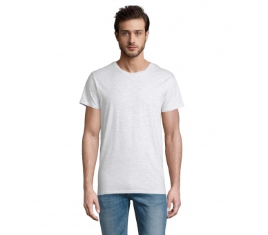 T-Shirt Uomo Bio Grigio Chiaro Melange