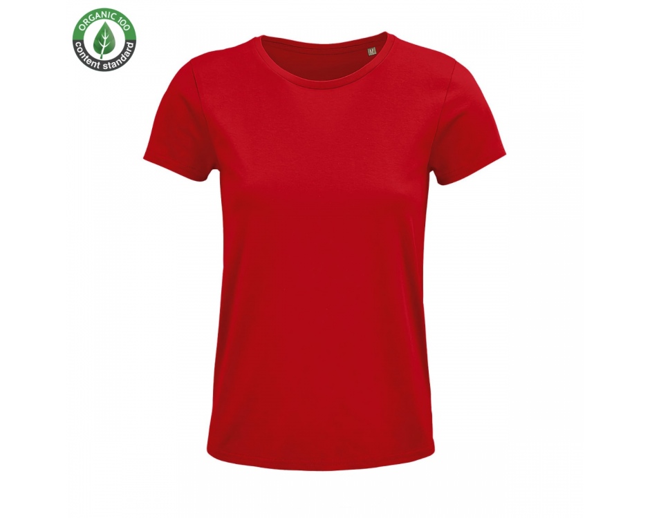 T-Shirt Donna Bio Rosso