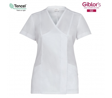 Casacca Donna Giuliana Tencel Bianco