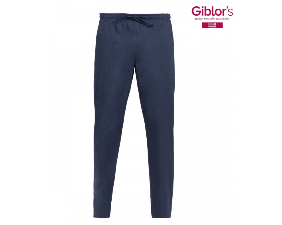 Pantaloni Alan Cotone Blu