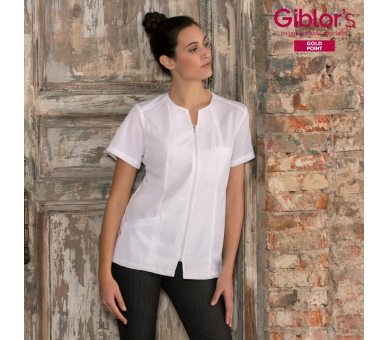 Casacca Donna Nicole Microfibra+Mesh Bianco