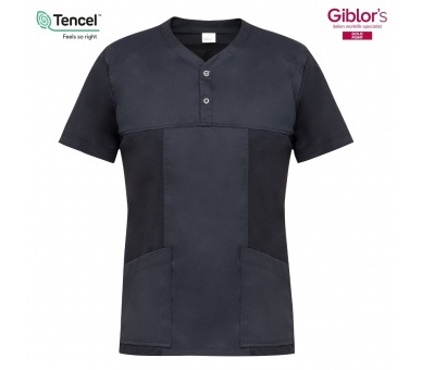 Casacca Uomo Connor Tencel+Mesh Nero