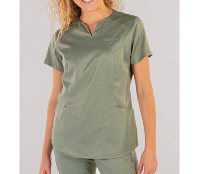 Casacca Donna a V Microfibra Manopesca Kaki Casacca Donna a V Microfibra Manopesca Kaki