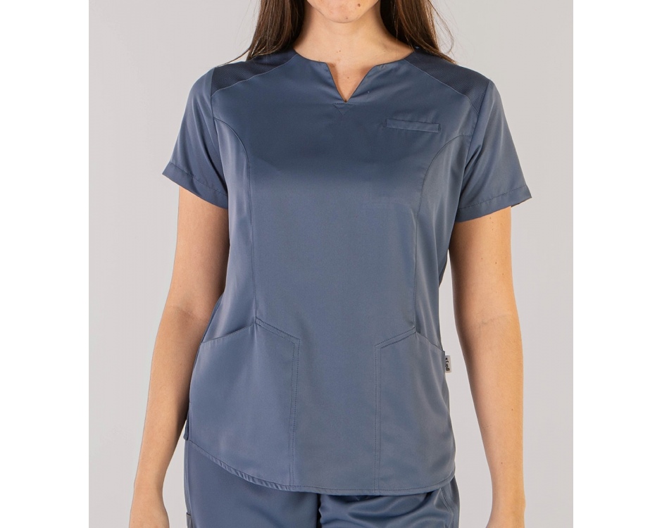 Casacca Donna a V Microfibra Manopesca Petrolio Casacca Donna a V Microfibra Manopesca Petrolio