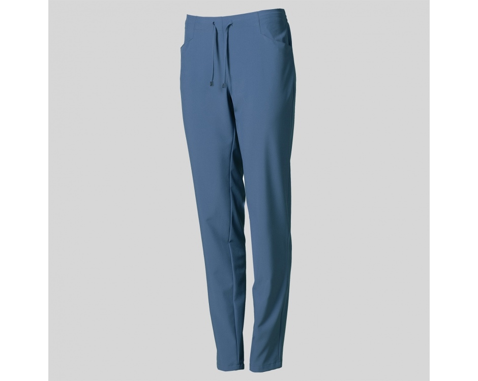 Pantalone Donna Microfibra Stretch Avio