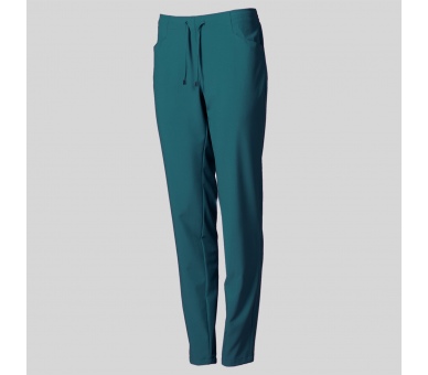 Pantalone Donna Microfibra Stretch Petrolio