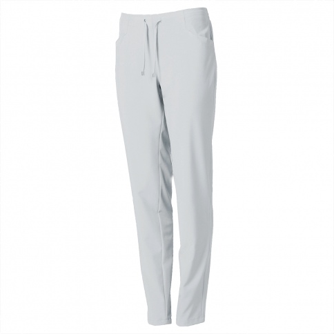 Pantalone Donna Microfibra Stretch Bianco