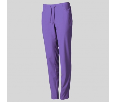 Pantalone Donna Microfibra Stretch Lilla