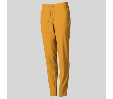 Pantalone Donna Microfibra Stretch Ocra