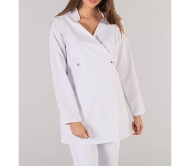 Casacca Donna Microfibra Tania Bianco