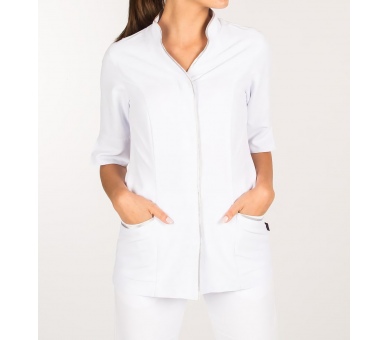 Casacca Donna Microfibra Cuba Bianco
