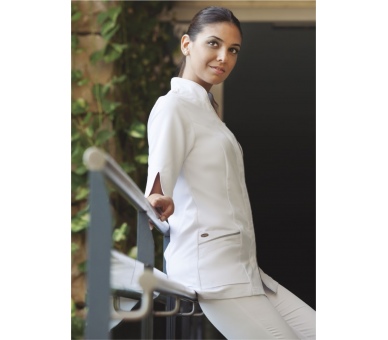 Casacca Donna Microfibra Cuba Bianco