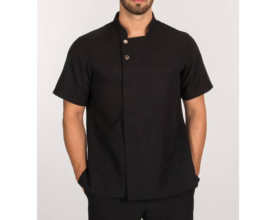 Casacca Uomo Microfibra Milos Nero