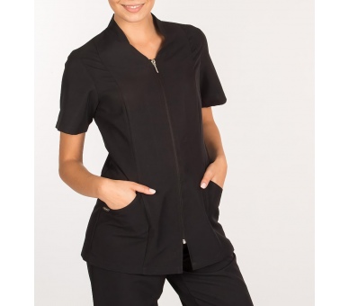 Casacca Donna Microfibra Minorca Nero