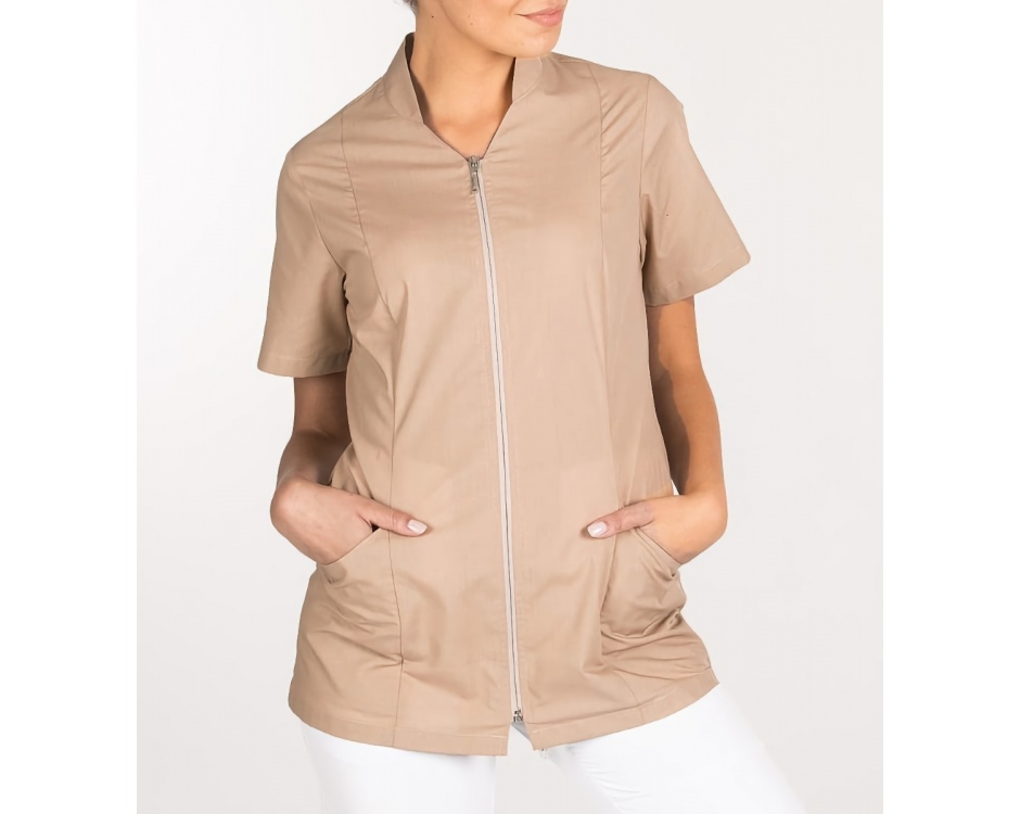 Casacca Donna Microfibra Minorca Sabbia