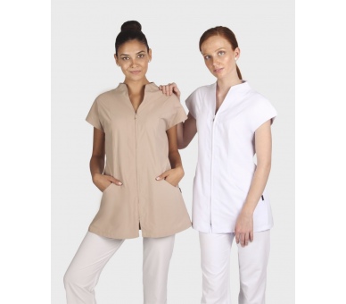 Casacca Donna Microfibra Minorca Bianco