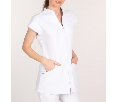 Casacca Donna Microfibra Minorca Bianco