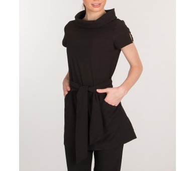 Casacca Donna Microfibra Stretch Saote Nero