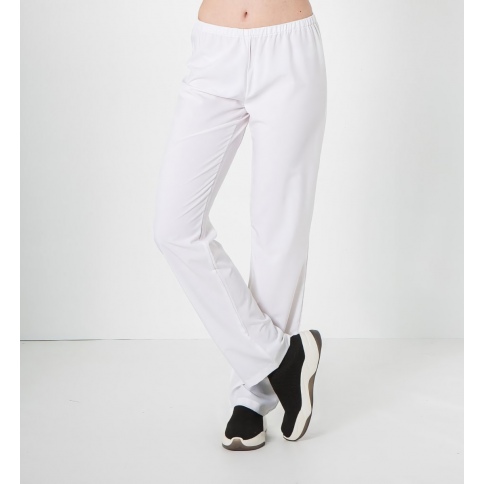 Pantalone Donna Microfibra Stretch Alhambra Bianco