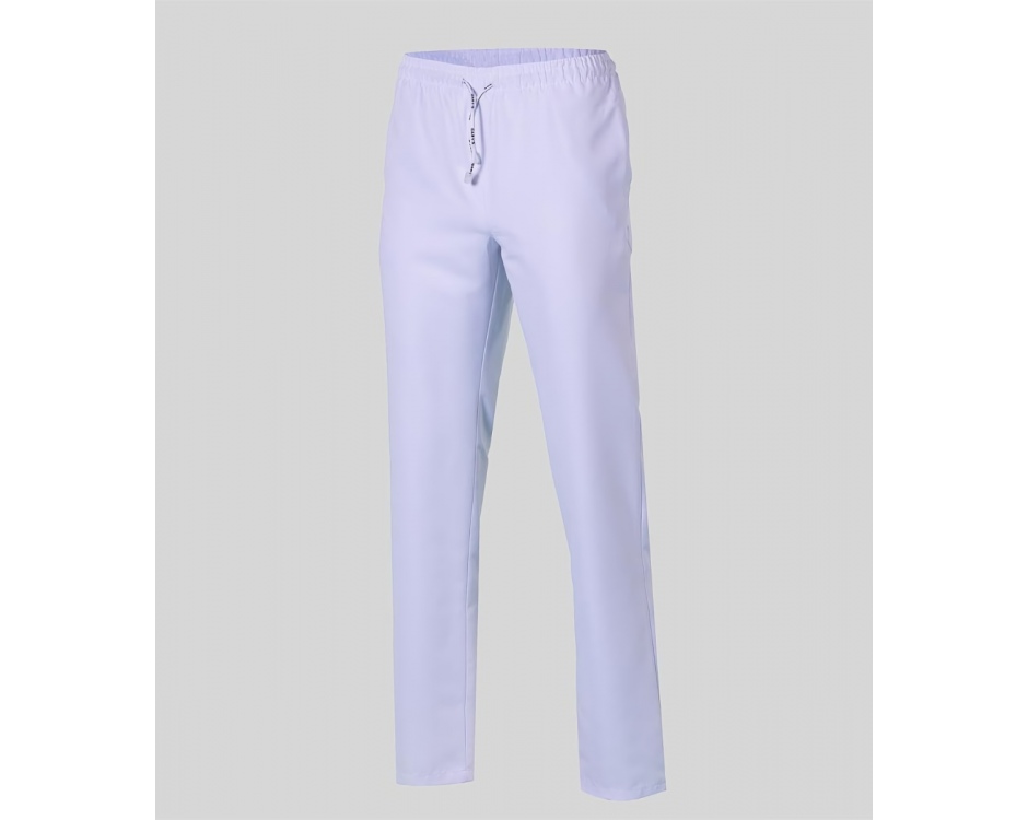 Pantalone Unisex Microfibra Bianco Pantalone Unisex Microfibra Bianco