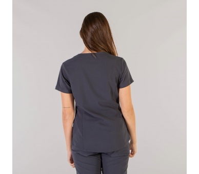 Casacca a V Donna Extrafiber Stretch Grigio