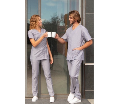 Casacca Donna Camila Oxford Grigio