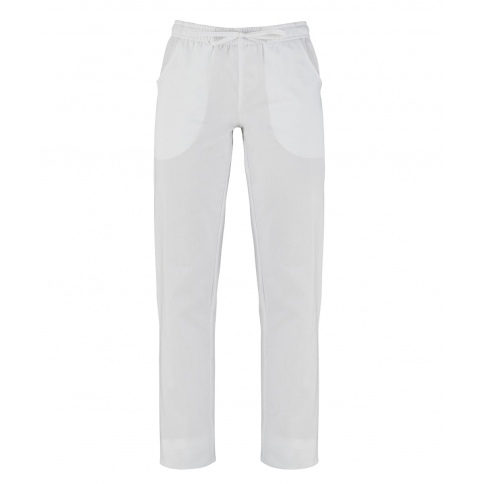 Pantaloni Cameron Cotone Bianco