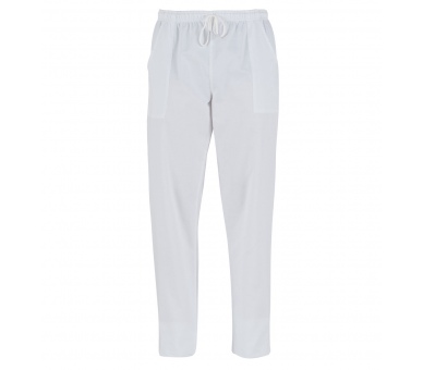 Pantalone Unisex Pitagora Bianco Pantalone Unisex Pitagora Bianco