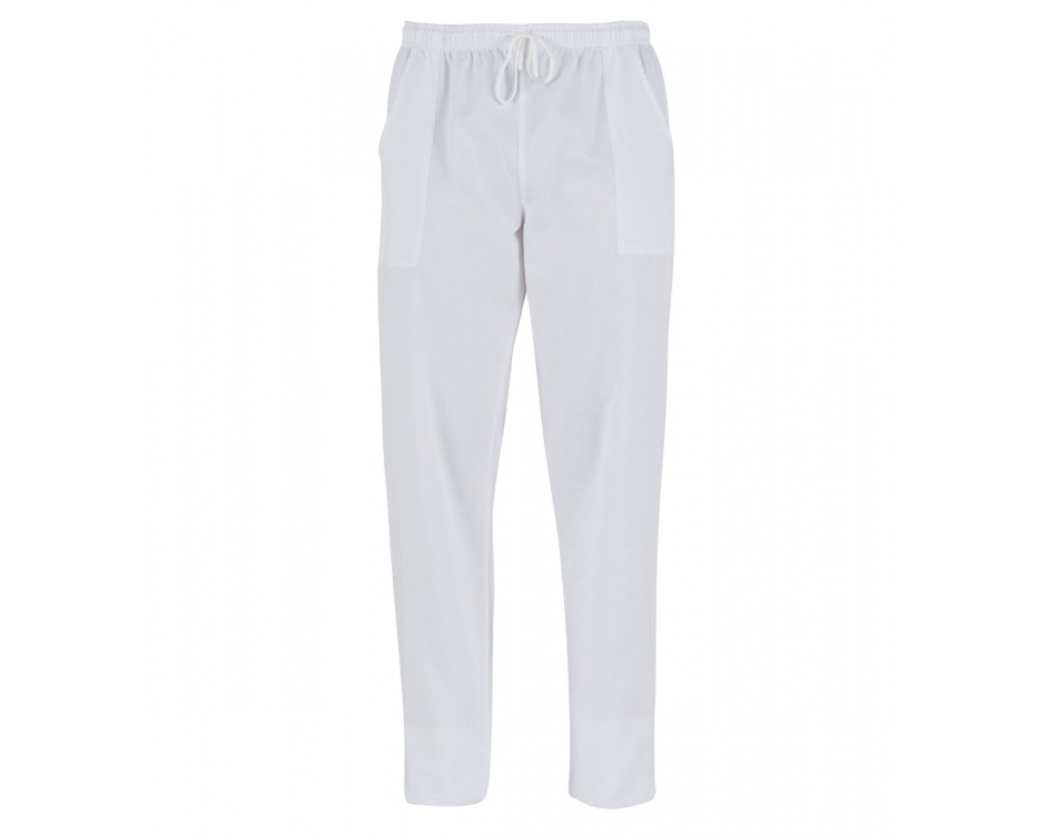 Pantalone Unisex Pitagora Bianco Pantalone Unisex Pitagora Bianco