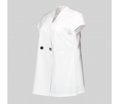Casacca Donna Giglio Microfibra Stretch Bianco