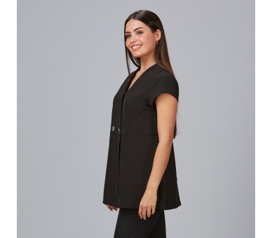 Casacca Donna Giglio Microfibra Stretch Nero
