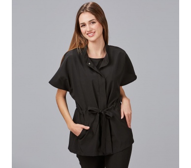 Casacca Donna Magnolia Microfibra Stretch Nero