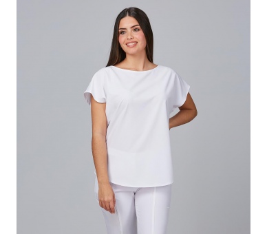 Casacca Donna Edera Microfibra Stretch Bianco