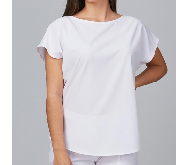 Casacca Donna Edera Microfibra Stretch Bianco