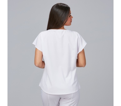 Casacca Donna Edera Microfibra Stretch Bianco