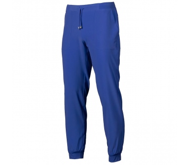 Pantalone Unisex Jogger Microfibra Stretch Bluette