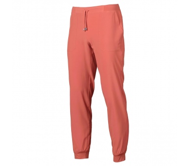 Pantalone Unisex Jogger Microfibra Stretch Corallo