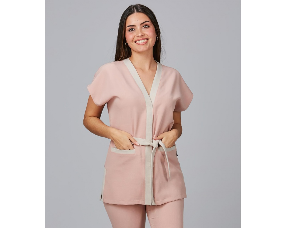 Casacca Donna Loto X.Linen Rosa Casacca Donna Loto X.Linen Rosa