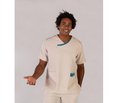 Casacca Uomo German X.Linen Beige Casacca Uomo German X.Linen Beige