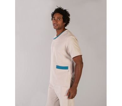 Casacca Uomo German X.Linen Beige Casacca Uomo German X.Linen Beige