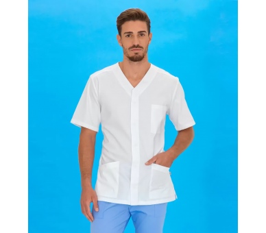 Casacca a V Franco Blu