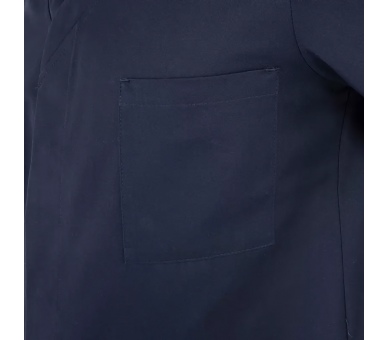 Casacca a V Franco Blu